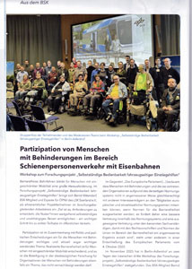 Bild einer stark verkleinerten Seite eines Artikels in Leben & Weg 1/2026