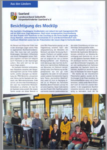 Bild einer stark verkleinerten Seite eines Artikels in Leben und Weg (2) Bild einer stark verkleinerten Seite eines Artikels in Leben und Weg (2)