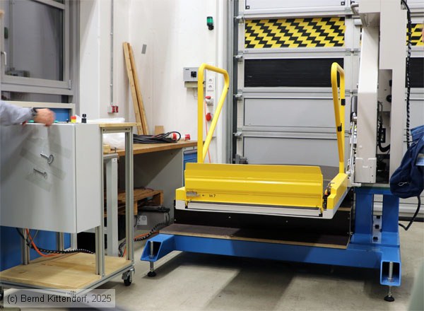 Vorführung eines Lifts vom Hersteller Högg, Foto: Bernd  Kittendorf, 2025