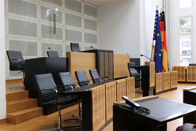 Blick in den Landtag des Saarlandes, Foto: Bernd Kittendorf, 2025 Blick in den Landtag des Saarlandes, Foto: Bernd Kittendorf, 2025